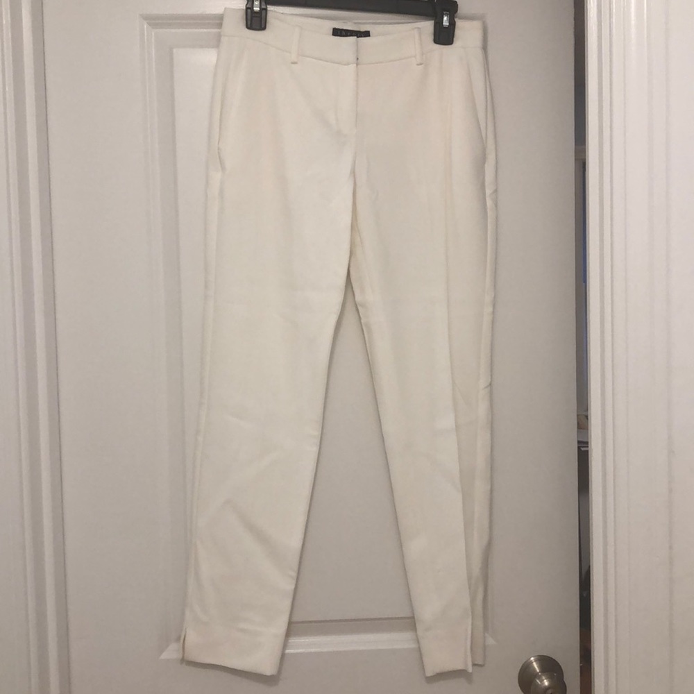 Theory off white pants.  Size 2. NWT! Perfect fit! - Picture 5 of 6